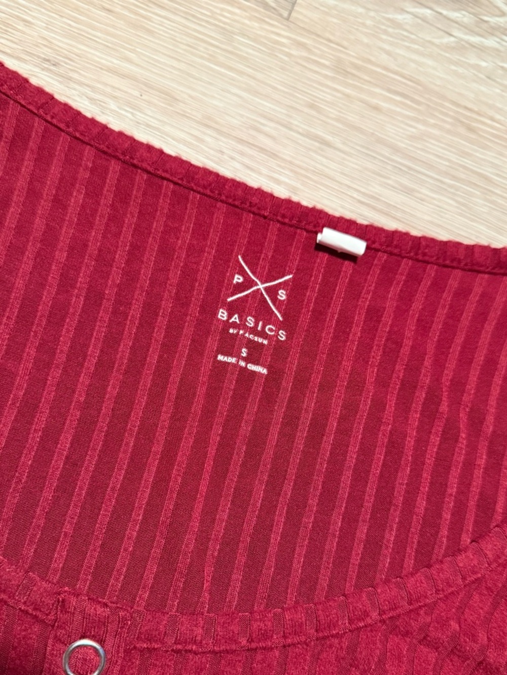 NWOT PacSun Ribbed Long Sleeve - Picture 3 of 4